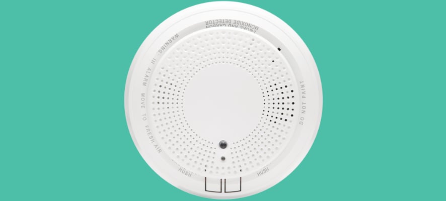 Burlington ADT carbon monoxide detector