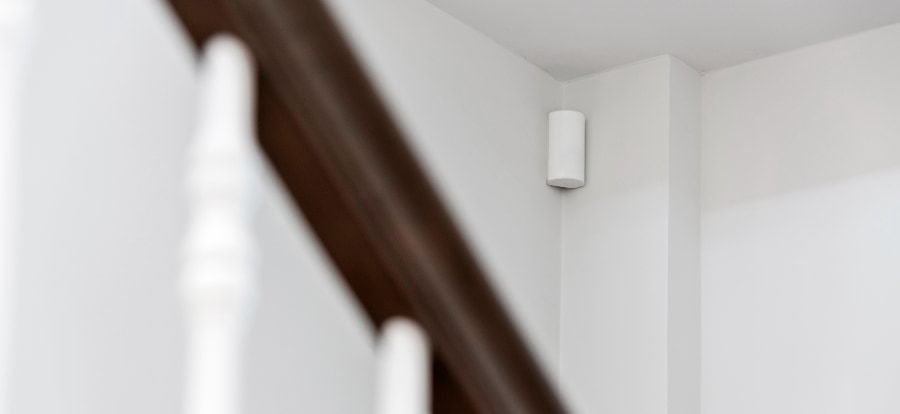 Burlington motion sensor placement