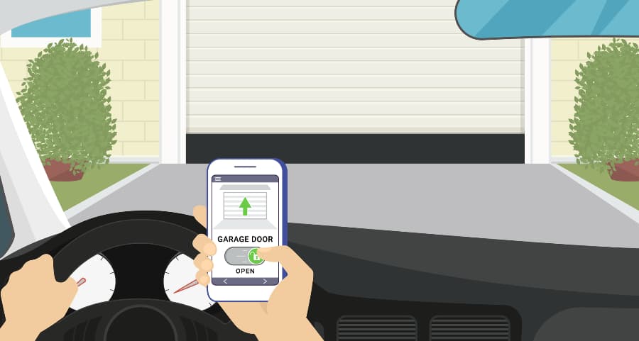 Garage door automation tips for Burlington